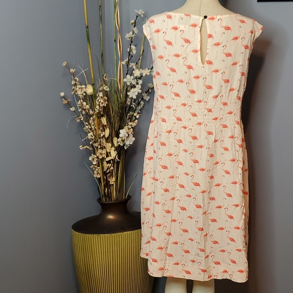 Kate Spade Flamingo Dress with pockets Size 2 - Picture 9 of 16